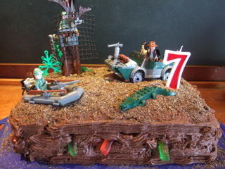 Indiana Jones birthday cake