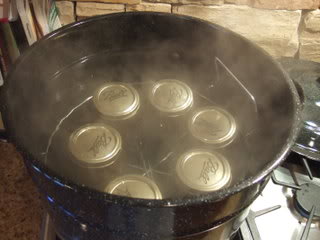 boiling the jars