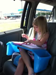 Car Desks Make Cartime Fun And Productive Mom S Toolbox