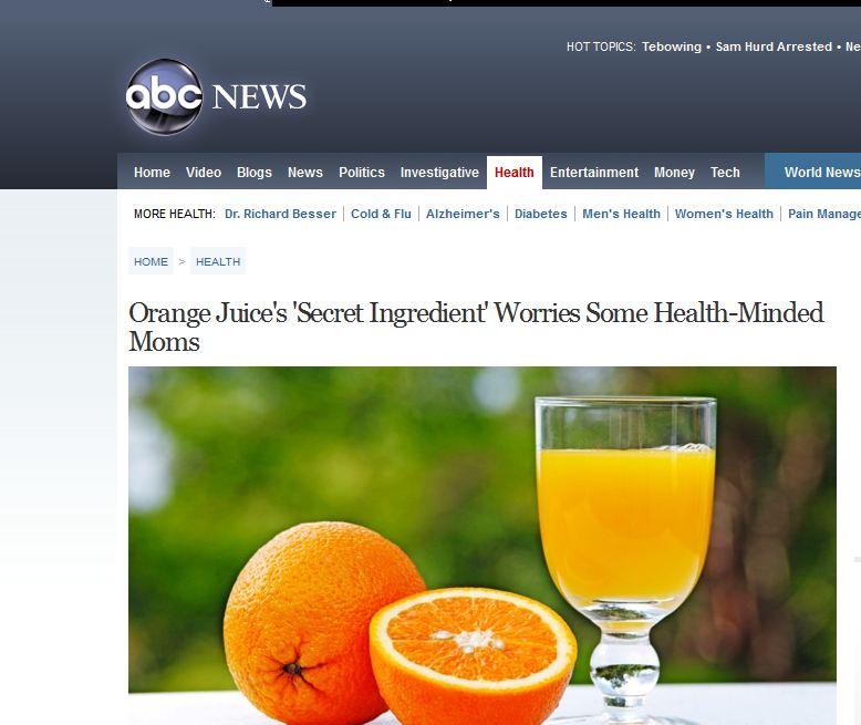 That premium, ‘fresh’ orange juice may not be so fresh…