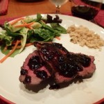 Delicious Beef Roast with Cherry Balsamic Sauce