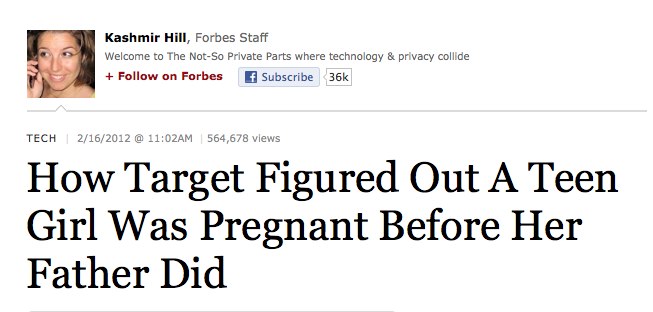 Does Target know you’re pregnant? And what do the other retailers know?