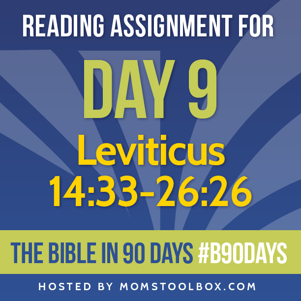 Bible in 90 Days: Day 9