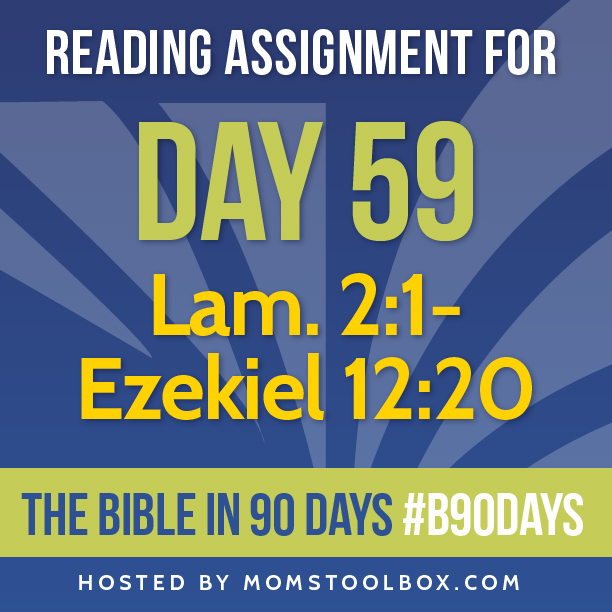Bible in 90 Days: Day 59