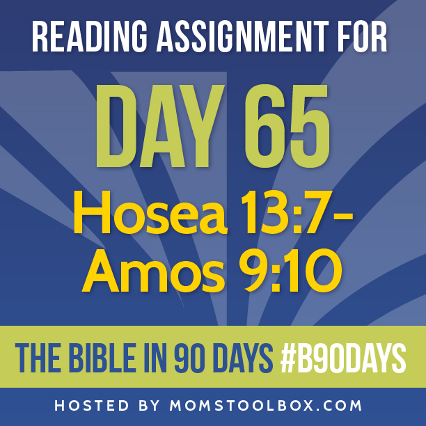 Bible in 90 Days: Day 65