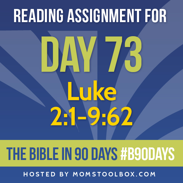 Bible in 90 Days: Day 73