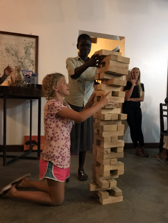 Drinking from the firehose of life… or balancing Giant Jenga
