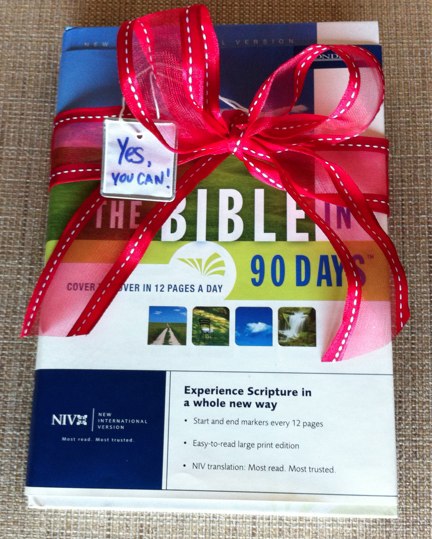 Bible in 90 Days: The beginning of a new chapter (and an ending)