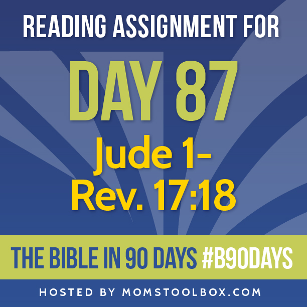 Bible in 90 Days: Day 87