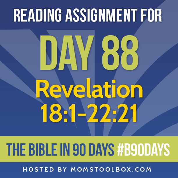 Bible in 90 Days: Day 88